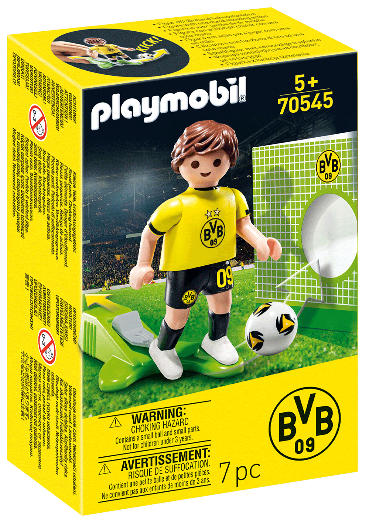 Playmobil Sports Action 70545 Pas Cher Joueur De Foot BVB